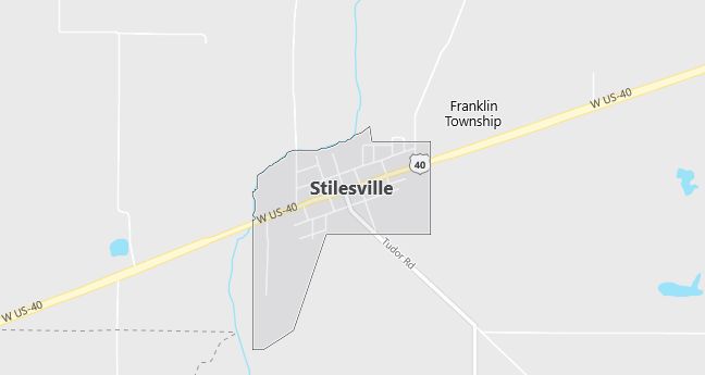 Map of Stilesville, IN