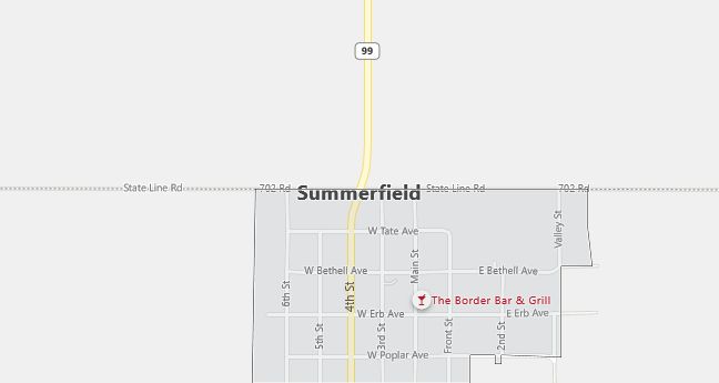 Map of Summerfield, KS