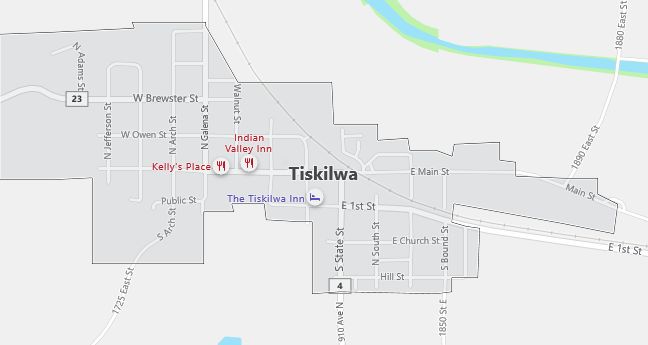 Map of Tiskilwa, IL