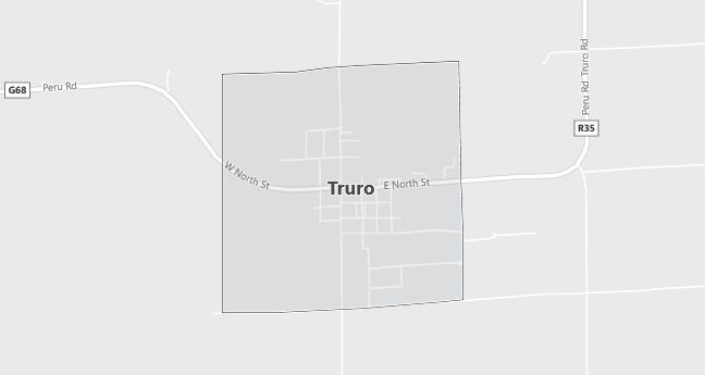 Map of Truro, IA