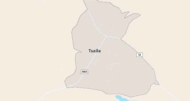 Map of Tsaile, AZ