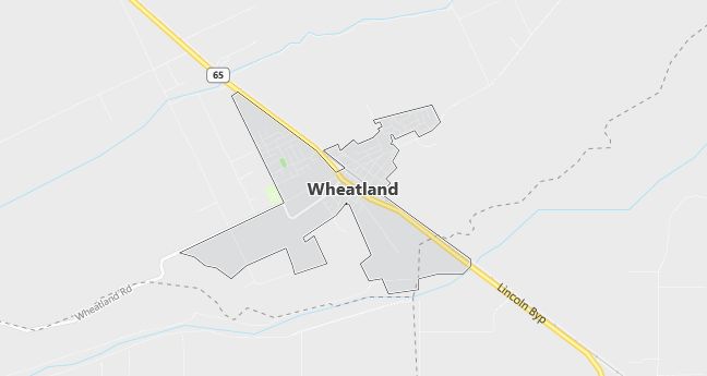 Map of Wheatland, CA