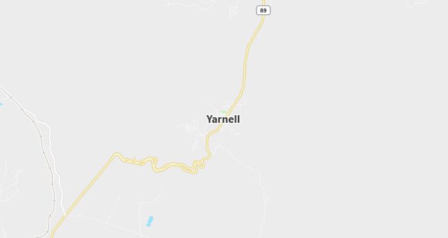 Map of Yarnell, AZ