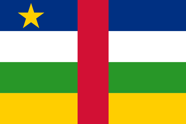 Central African Republic Flag