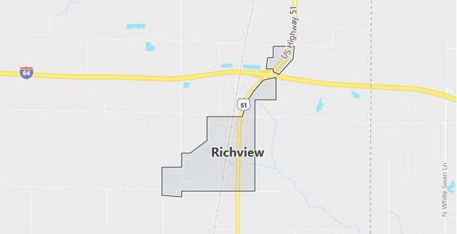 Map of Richview, IL