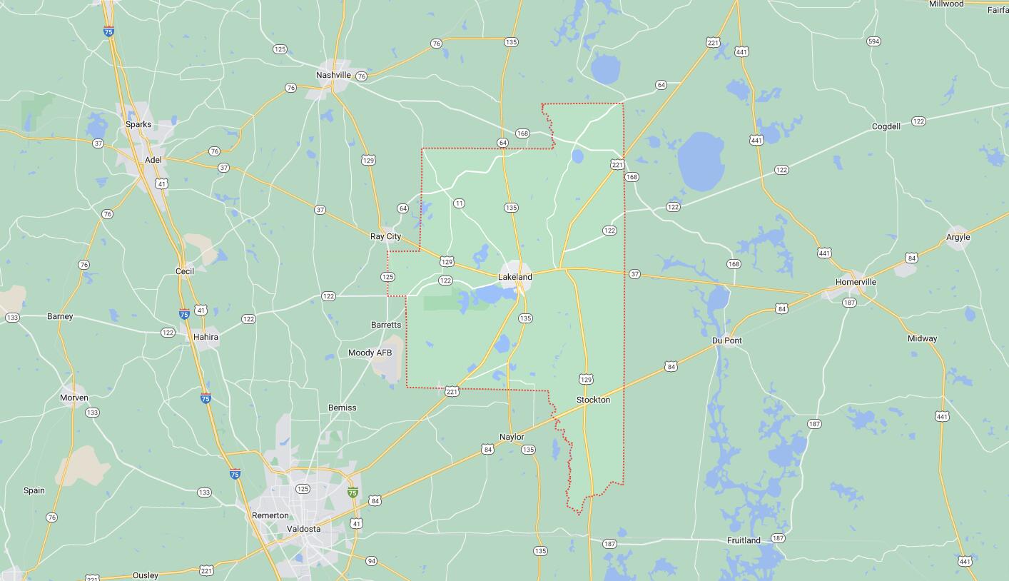 Cities and Towns in Lanier County, Georgia – BtoBers